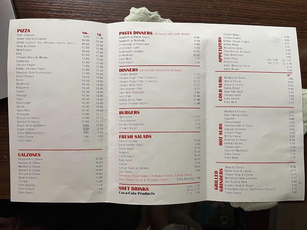 Millinocket House of Pizza Menu image 2