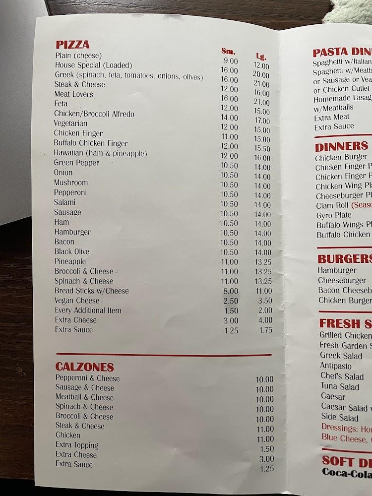 Millinocket House of Pizza Menu image 3