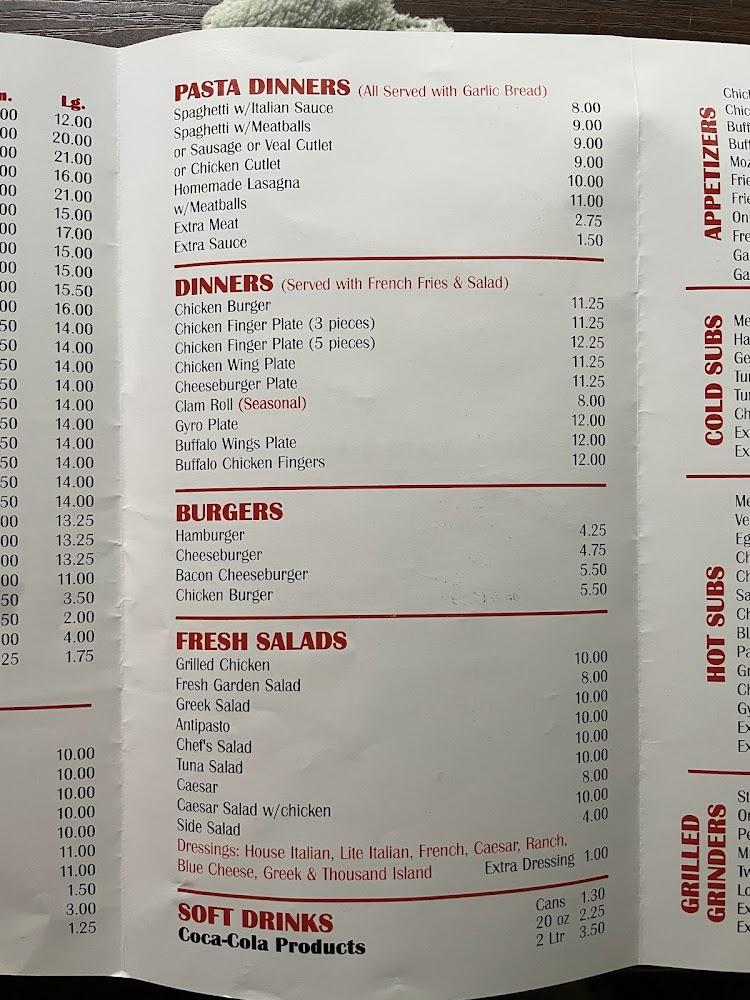 Millinocket House of Pizza Menu image 4